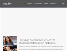 Tablet Screenshot of paradigmdirection.com